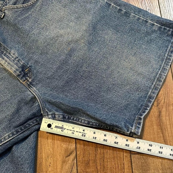 Vintage‎ Wrangler Relaxed Fit Jean Shorts Jorts size 38 - Picture 6 of 7